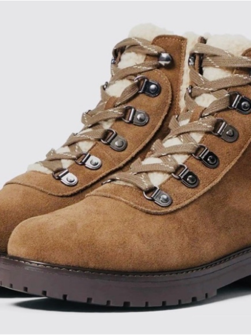 Women's Suede & Shearling Boot